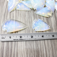 75 Large Opalite Ornamental Arrowheads  #0657      Arrowhead