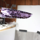 Springbok Horn Handle Glass Blade Ornamental Knife #1957   Mountain Man Knife