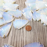 50 Large Opalite Ornamental Arrowheads  #9057     Arrowhead
