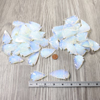 50 Large Opalite Ornamental Arrowheads  #9057     Arrowhead