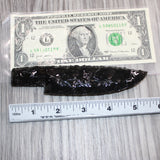1 Obsidian Ornamental Knife Blade  #565    Mountain Man Knife