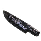 1 Obsidian Ornamental Knife Blade  #865    Mountain Man Knife