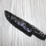 1 Obsidian Ornamental Knife Blade  #865    Mountain Man Knife