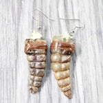 Rattlesnake Rattle Earrings  #4357  Mountain Man Earrings
