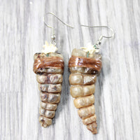 Rattlesnake Rattle Earrings  #4357  Mountain Man Earrings
