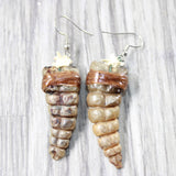 Rattlesnake Rattle Earrings  #4357  Mountain Man Earrings