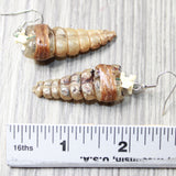 Rattlesnake Rattle Earrings  #4357  Mountain Man Earrings