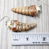 Rattlesnake Rattle Earrings  #4357  Mountain Man Earrings