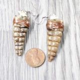 Rattlesnake Rattle Earrings  #4357  Mountain Man Earrings