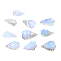 10 Large Opalite Ornamental Arrowheads  #7357     Arrowhead