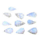 10 Large Opalite Ornamental Arrowheads  #7357     Arrowhead