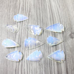 10 Large Opalite Ornamental Arrowheads  #7357     Arrowhead