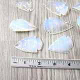 10 Large Opalite Ornamental Arrowheads  #7357     Arrowhead