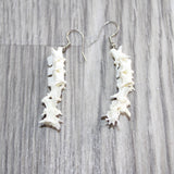 Rattlesnake Vertebrae  Earrings  #25265   Mountain Man Earrings