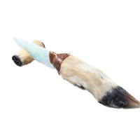 Deer Foot Handle Opalite Blade Ornamental Knife #1457     Mountain Man Knife