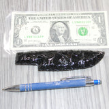 1 Obsidian Ornamental Knife Blade  #065    Mountain Man Knife