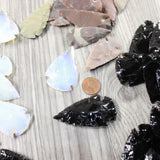 60 Large Ornamental Arrowheads  #myak57     Arrowhead