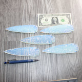 5 Opalite Ornamental Spearheads  #466      Arrowhead