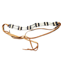 1 Bone Hairpipe Bead Choker  #3857        Mountain Man Jewelry