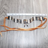 1 Bone Hairpipe Bead Choker  #1766        Mountain Man Jewelry