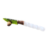Selenite Spiral Handle Glass Blade Ornamental Knife #3057    Mountain Man Knife