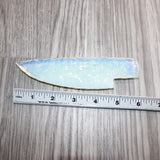 1 Opalite Ornamental Knife Blade  #966     Mountain Man Knife