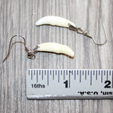 Coyote Teeth  Earrings  #30266  Mountain Man Earrings