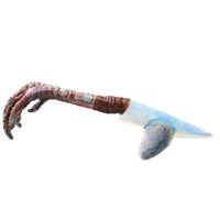 Turkey Foot Handle Opalite Blade Ornamental Knife #9358     Mountain Man Knife