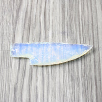 1 Small Opalite Ornamental Knife Blade  #6358     Mountain Man Knife