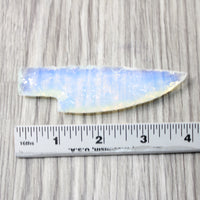 1 Small Opalite Ornamental Knife Blade  #6358     Mountain Man Knife