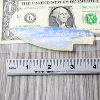 1 Small Opalite Ornamental Knife Blade  #6358     Mountain Man Knife