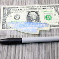 1 Small Opalite Ornamental Knife Blade  #6358     Mountain Man Knife