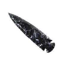 1 Obsidian Ornamental Spearhead  #2458     Arrowhead