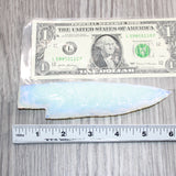 1 Opalite Ornamental Knife Blade  #566     Mountain Man Knife