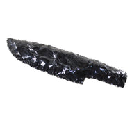 1 Obsidian Ornamental Knife Blade  #3658    Mountain Man Knife