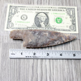 1 Stone Ornamental Knife Blade  #0758     Mountain Man Knife