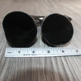 2 Small Polished Cow Horns #166    Natural colored