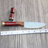 Shotgun Shell Handle Opalite Blade Ornamental Knife #15366     Mountain Man Knife