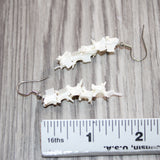 Rattlesnake Vertebrae  Earrings  #25366   Mountain Man Earrings