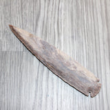 1 Stone Ornamental Spearhead  #266     Agate Jasper Arrowheads