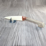 Deer Antler Handle Bone Blade Ornamental Knife #32067    Mountain Man Knife
