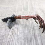 Turkey Foot Handle Obsidian Blade Ornamental Knife #1858  Mountain Man Knife