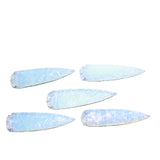 5 Opalite Ornamental Spearheads  #467      Arrowhead