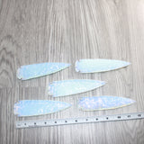 5 Opalite Ornamental Spearheads  #467      Arrowhead