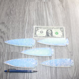 5 Opalite Ornamental Spearheads  #467      Arrowhead