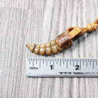 Large Rattlesnake Rattle  Necklace  #6958    Mountain Man Necklace