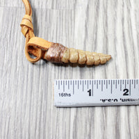 Large Rattlesnake Rattle  Necklace  #6958    Mountain Man Necklace
