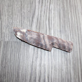 1 Stone Ornamental Knife Blade  #367     Mountain Man Knife