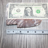 1 Stone Ornamental Knife Blade  #367     Mountain Man Knife