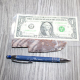 1 Stone Ornamental Knife Blade  #367     Mountain Man Knife